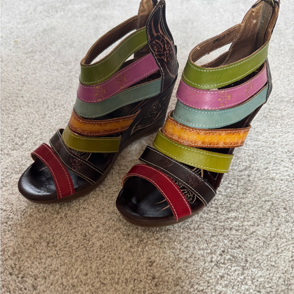 Corkys Elite Wedge Sandals